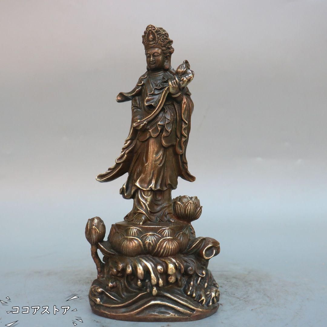 仏教美術 仏像 西方三聖蓮華底仏像 装飾品 現代工芸品美術品 置物