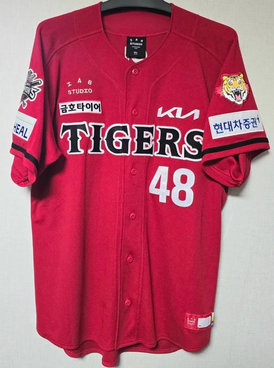KIAタイガース 09オールド アセンティック 李義理（イ・ウィリ） 刺繍マーキング 110(2XL) 出品