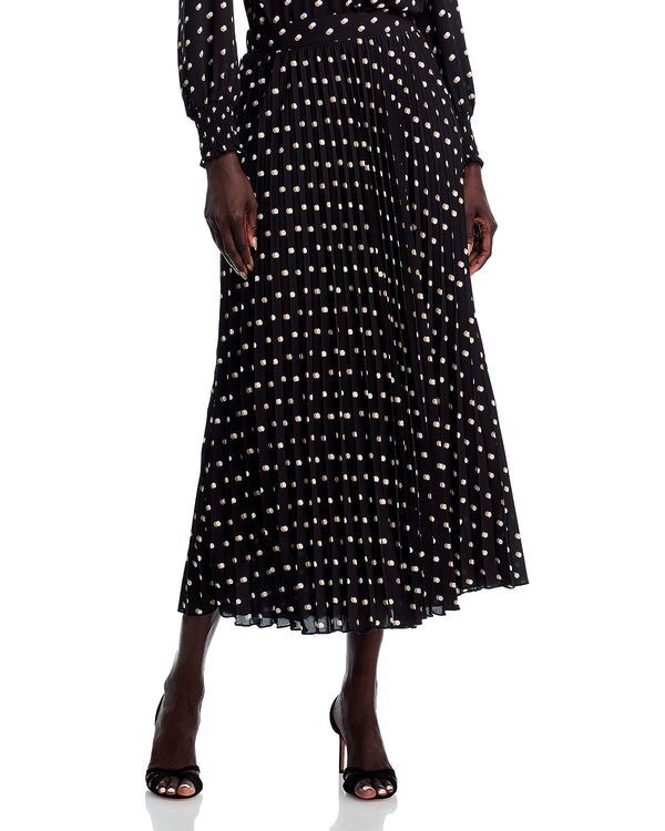 ティー・タハリ レディース ボトムスカート プリーツ マキシ Tahari Pleated Maxi Skirt Shadow Dot 10,715円
