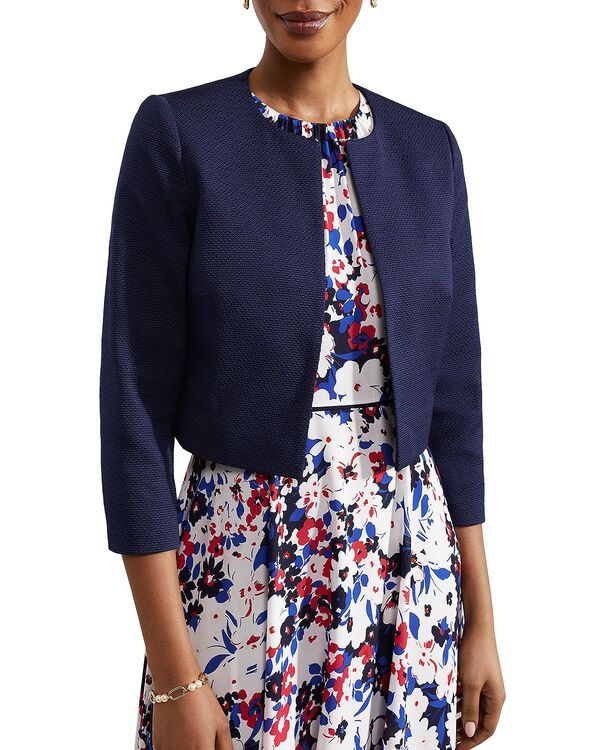 ホッブスロンドン レディース アウター ジャケット・ブルゾン HOBBS LONDON Elize Jacket Midnight Navy ネイビー