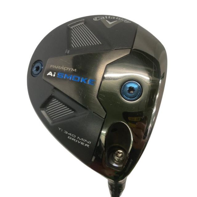 【中古】 キャロウェイ PARADYM Ai SMOKE Ti 340 MINI 13.5° ドライバー DR TENSEI 60 for CW(Ai SMOKE DR) (フレックスS) メンズ 男性用 右利き 右用 Cランク ゴルフクラブ