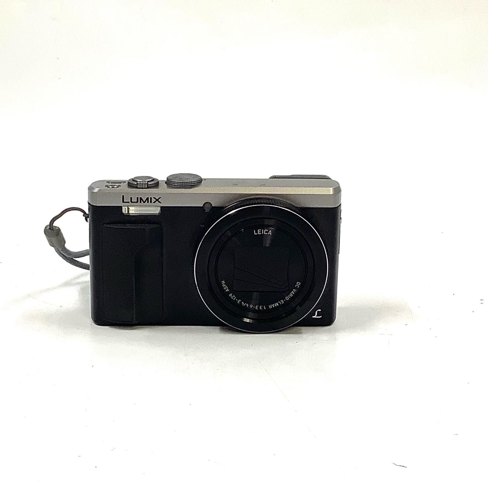 【全額返金保証】【最速発送】Panasonic コンパクトデジタルカメラ LUMIX DMC-TZ85-S [シルバー] 動作確認済