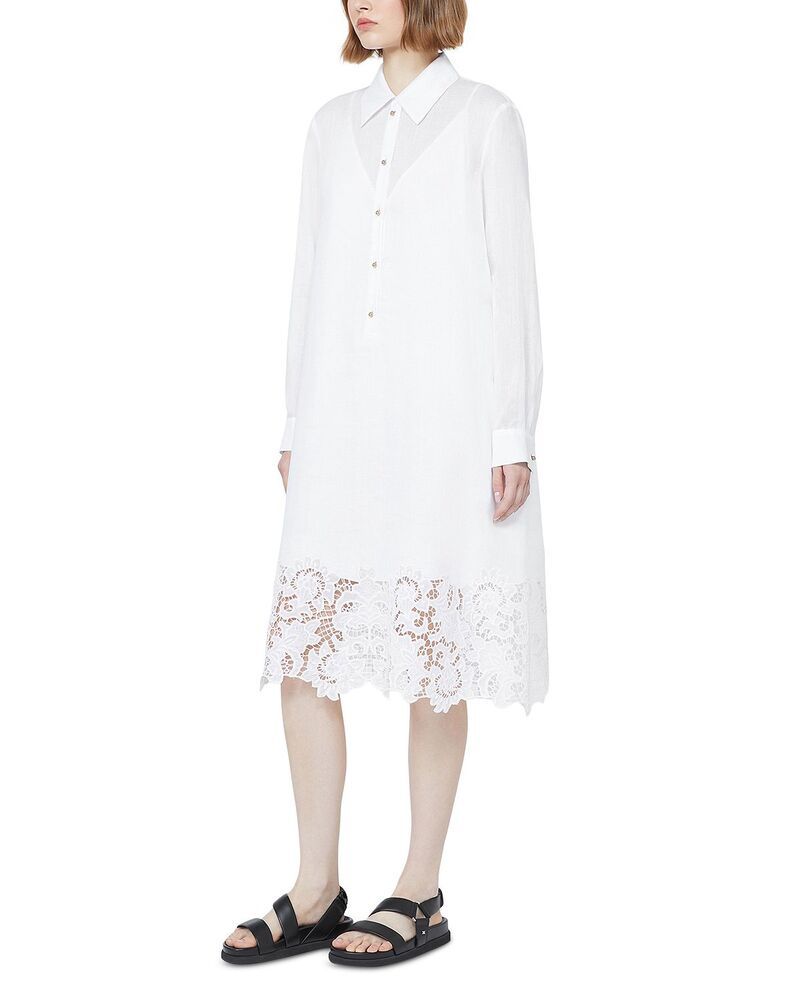 マックスマーラ レディース トップス ワンピース Max Mara Studio Mstmela Dress White ホワイト