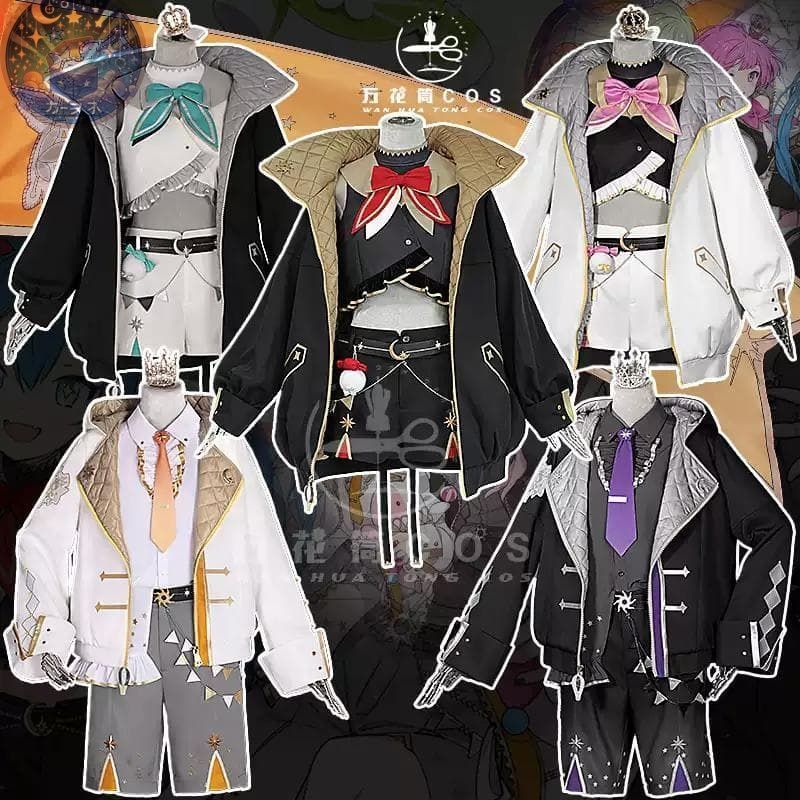 新品未使用 プロジェクトセカイ 神代類・鳳笑夢・天馬司・草薙寧々・ネギ コスプレ 衣装