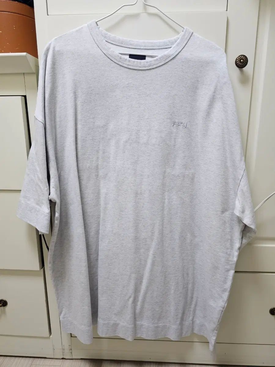 Juun.J オーバーサイズ 半袖Tシャツ グレー M