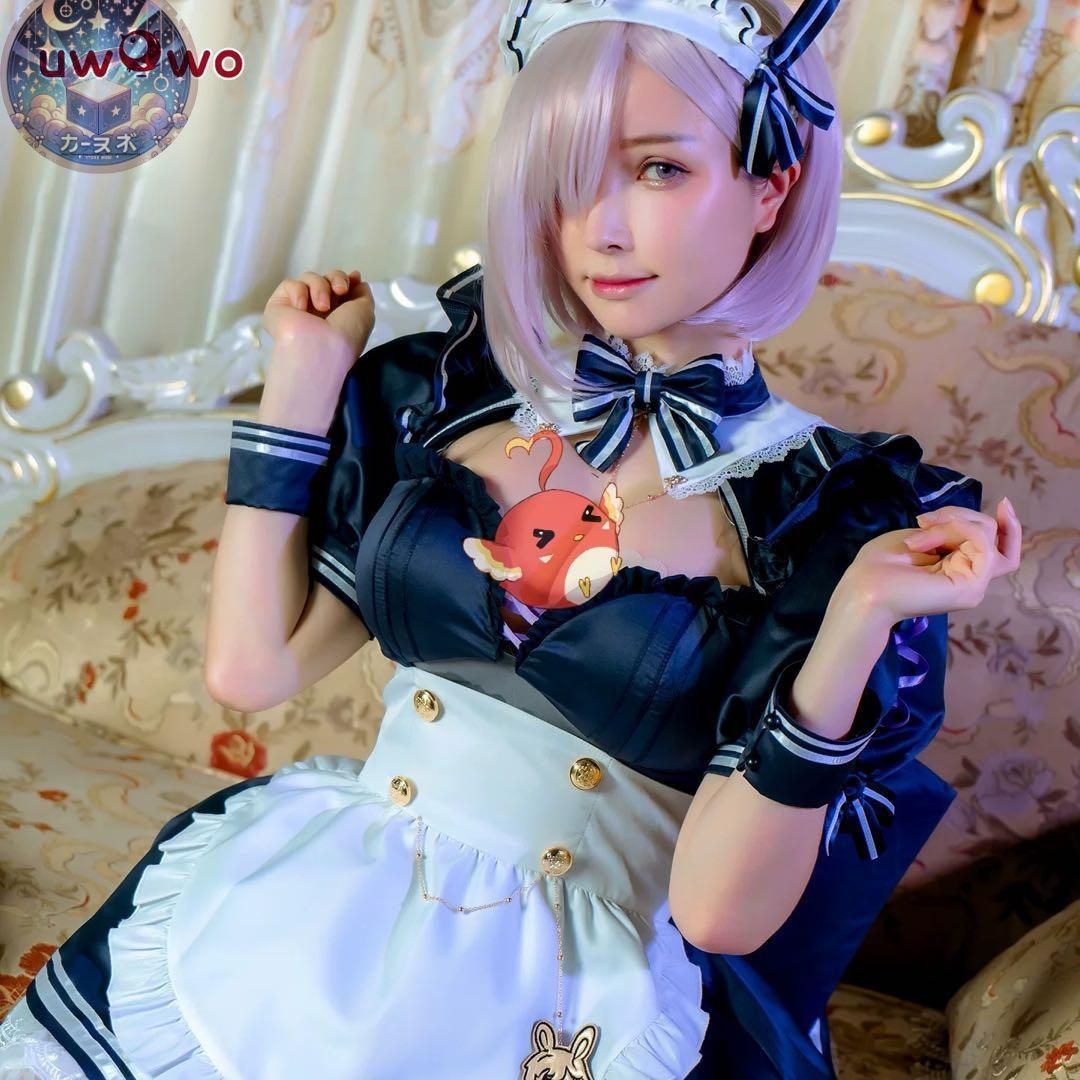 新品未使用 uwowo FGO マシュ　メイド　コスプレ衣装