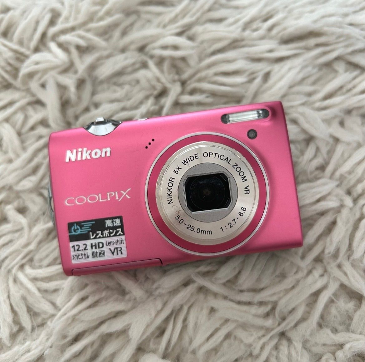 ✨美品✨】Nikon COOLPIX S5100 コンデジ 平成レトロ ピンク - メルカリ