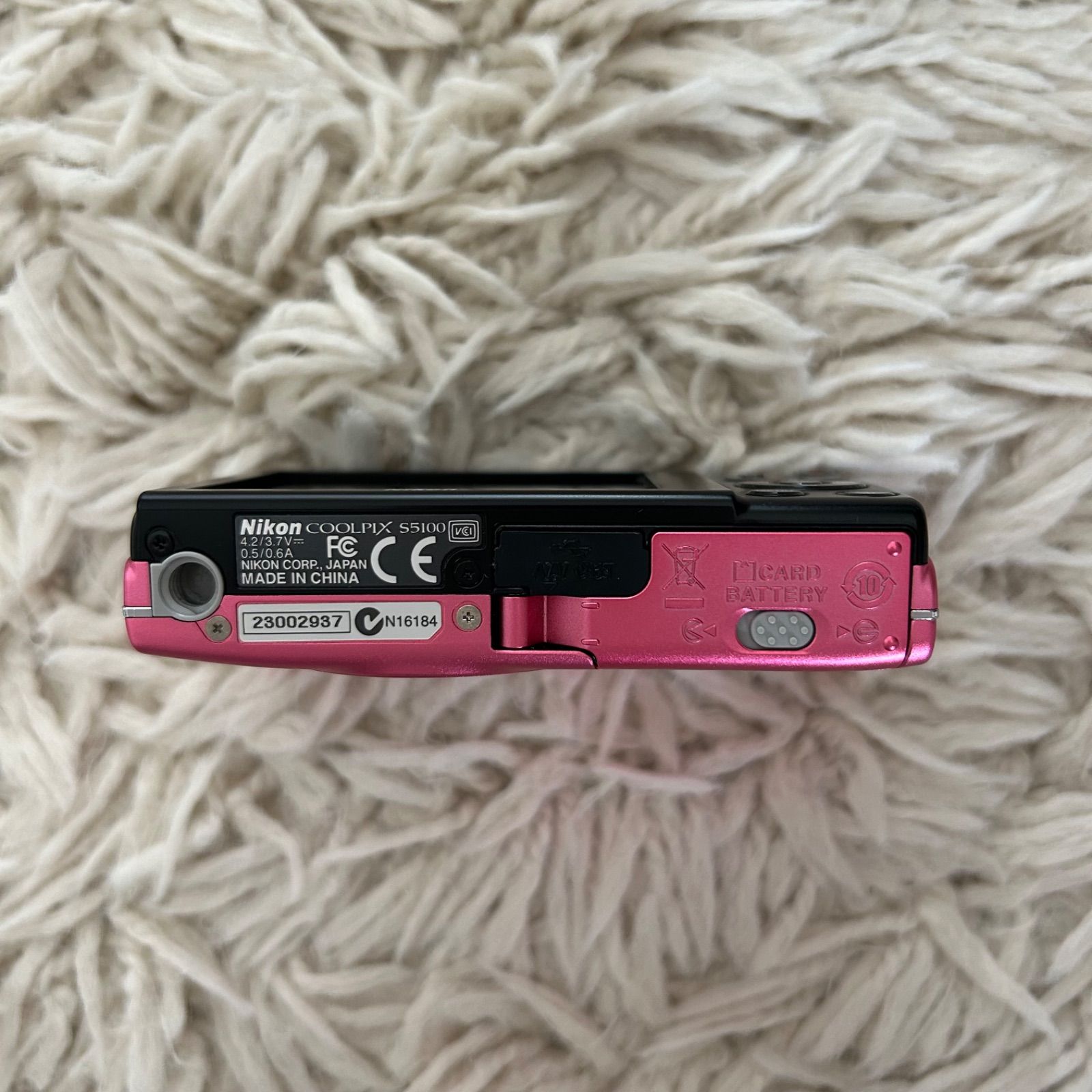 ✨美品✨】Nikon COOLPIX S5100 コンデジ 平成レトロ ピンク - メルカリ