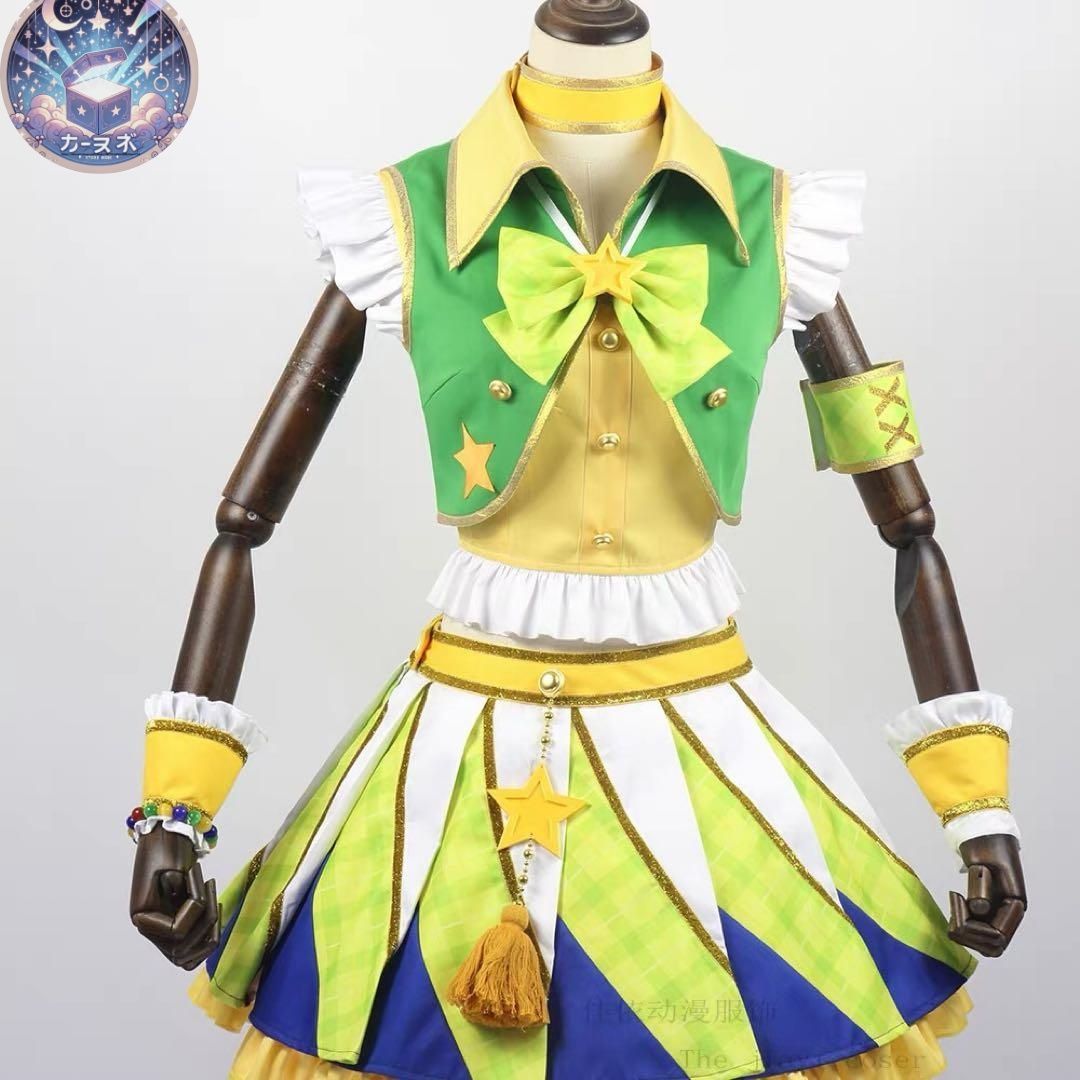 新品未使用 アイカツ 　新条ひなき　イエローパレードコーデ　コスプレ衣装