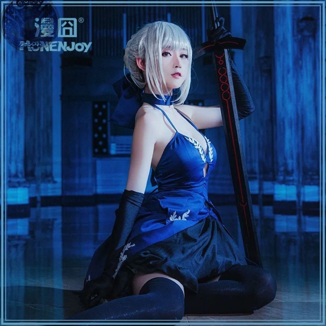 新品未使用 fate セイバーオルタ コスプレ　衣装
