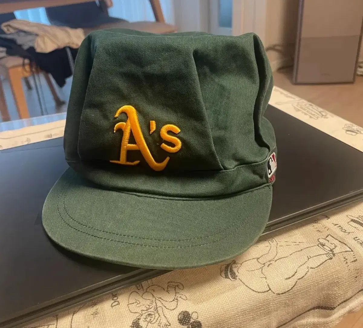 90年代後半 - 00年代 MLB メカニック ミリタリー系 オークランド・アスレチックス 帽子