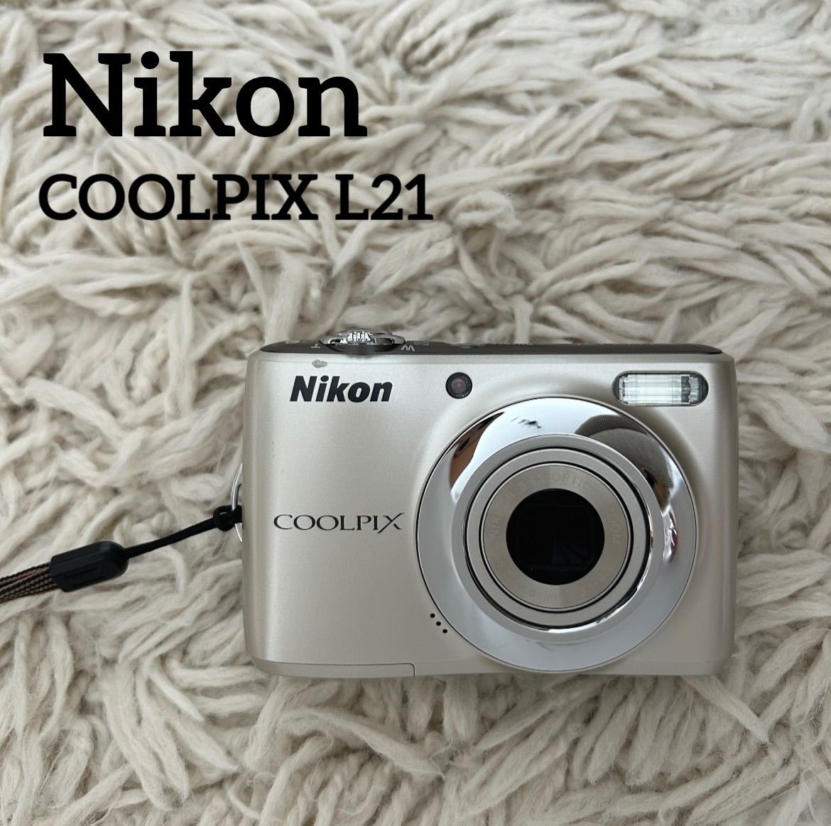✨極美品✨】Nikon COOLPIX L21 コンデジ 平成レトロ - メルカリ