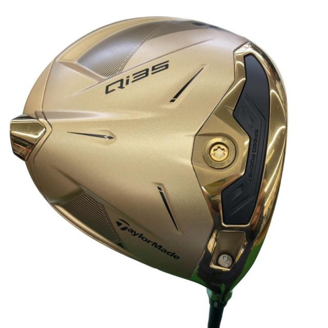 【中古】 テーラーメイド Qi35 Designer Series GOLD 9° ドライバー DR Diamana GOLD TM50(Qi35 DR) (フレックスS) メンズ 男性用 右利き 右用 Bランク ゴルフクラブ