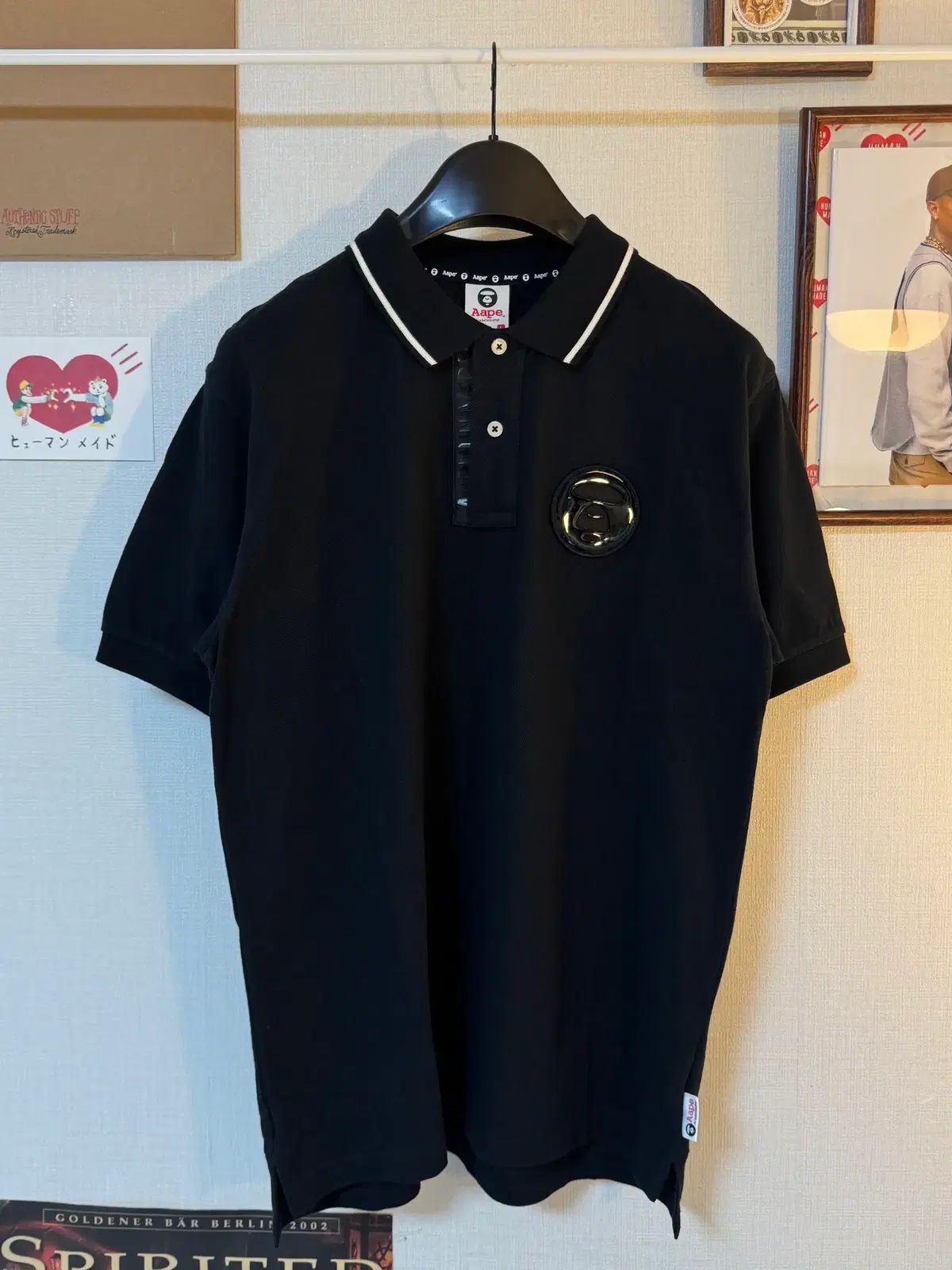 AAPE エイプ コットン カラーTシャツ