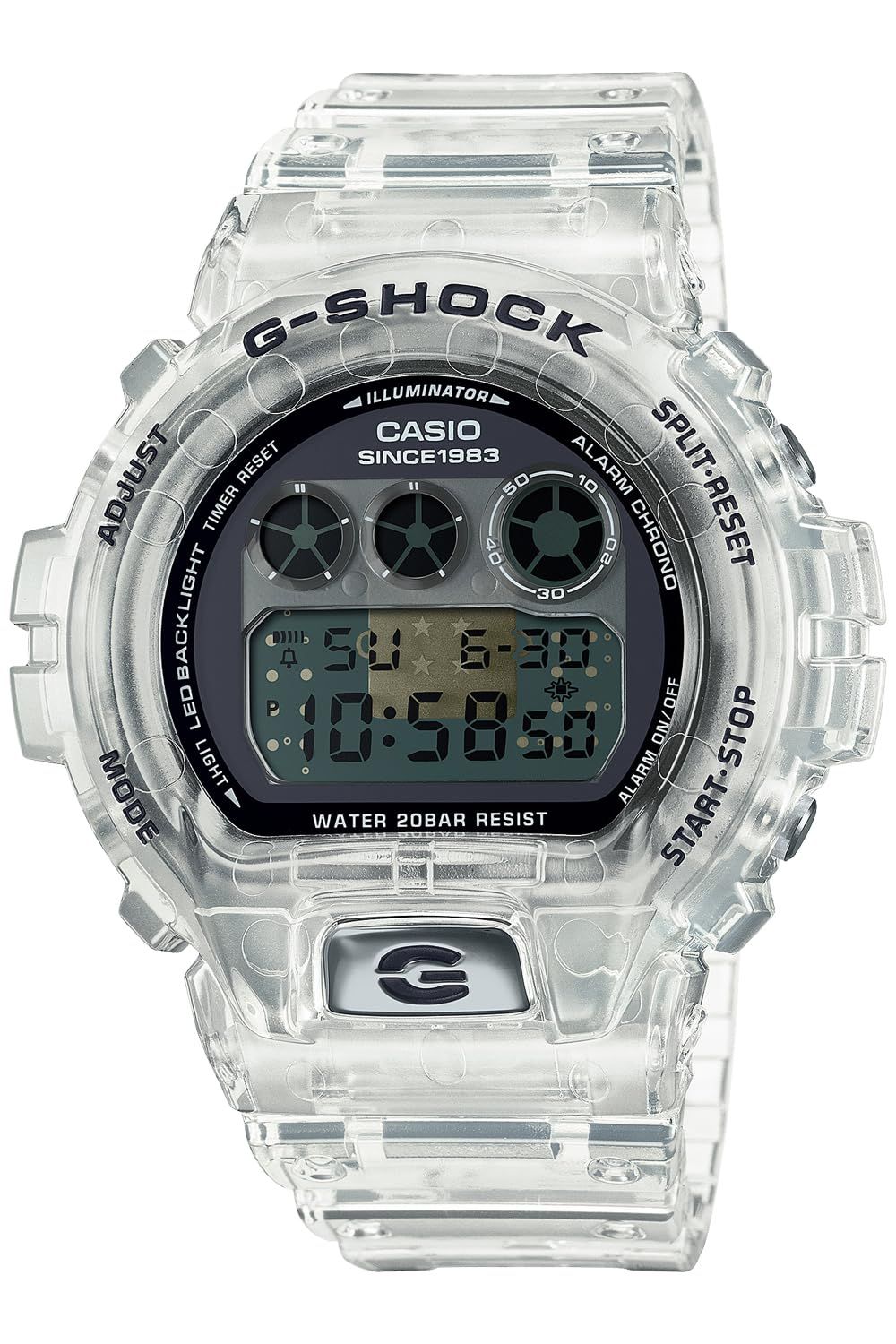 [カシオ] 腕時計 ジーショック 【国内正規品】 DW-6940RX-7JR クリア