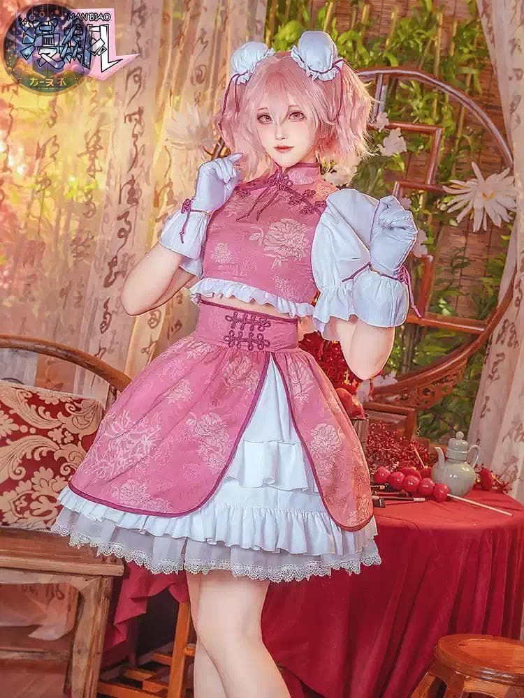 新品未使用 魔法少女まどか☆マギカ コスプレ衣装 鹿目まどか