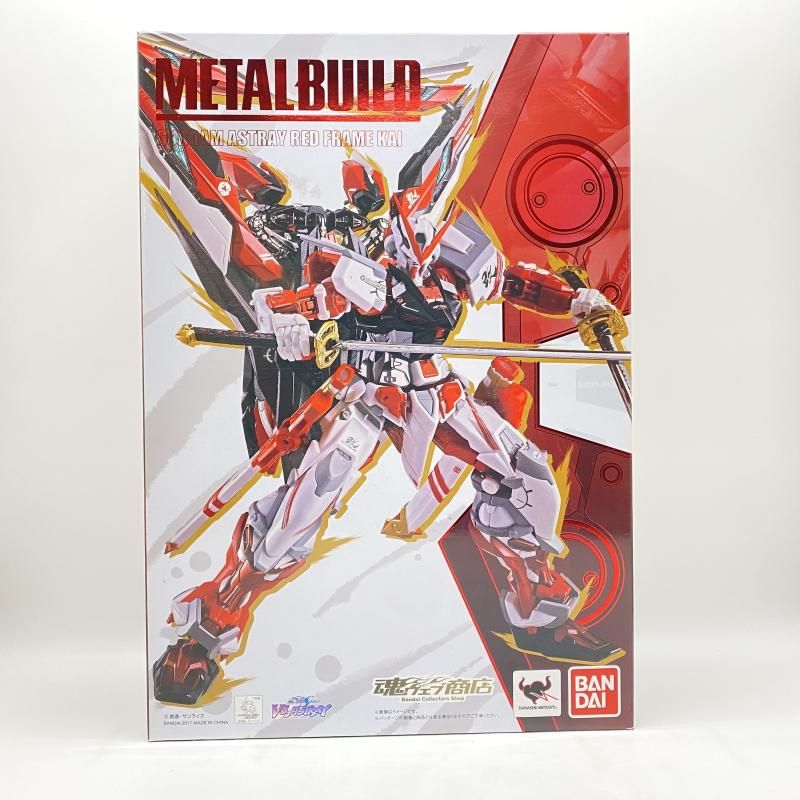 【中古】 未開封・箱イタミ) ＭＥＴＡＬ ＢＵＩＬＤ ガンダムアストレイレッドフレーム改 [24]