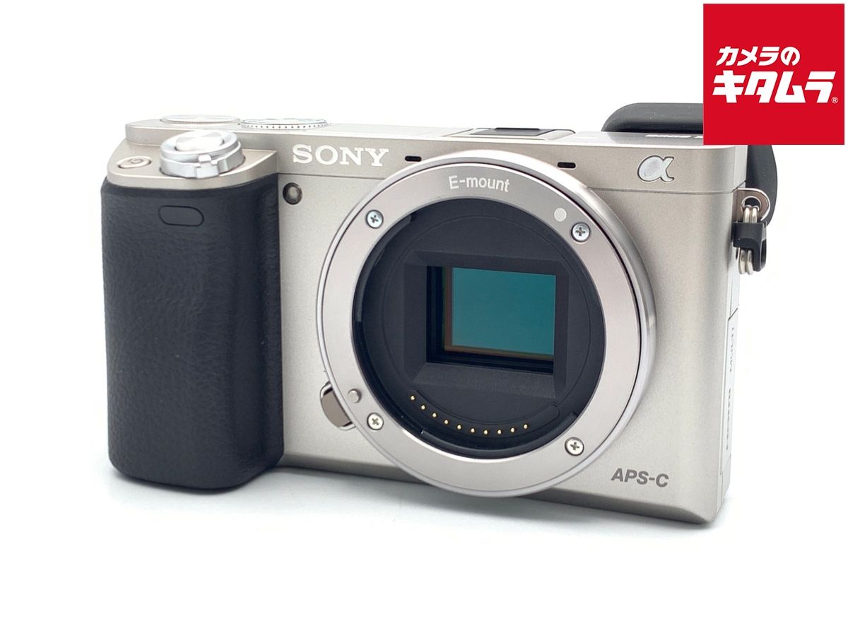 【中古】 【良品】 ソニー α6000 ボディ シルバー [ILCE-6000 S]