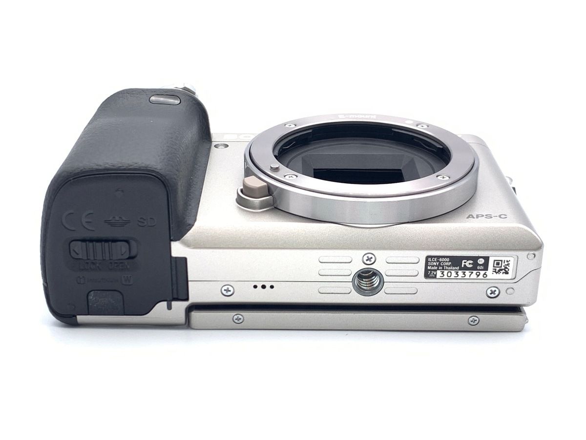 中古】 【良品】 ソニー α6000 ボディ シルバー [ILCE-6000 S]