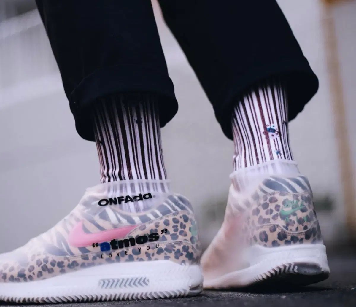 ONFadd x atmos レインソックス