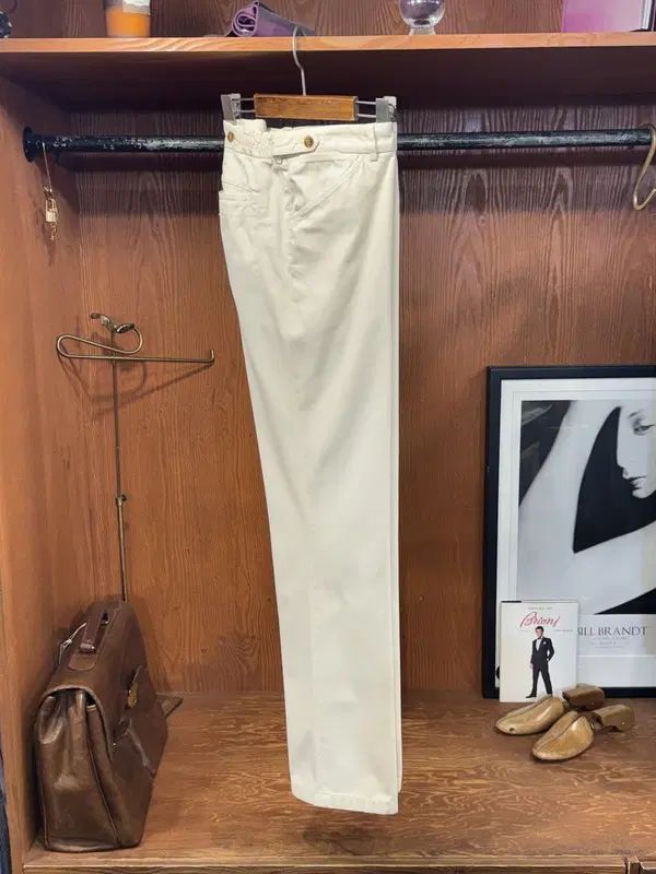 ロロ・ピアーナ コットン パンツ 33 34