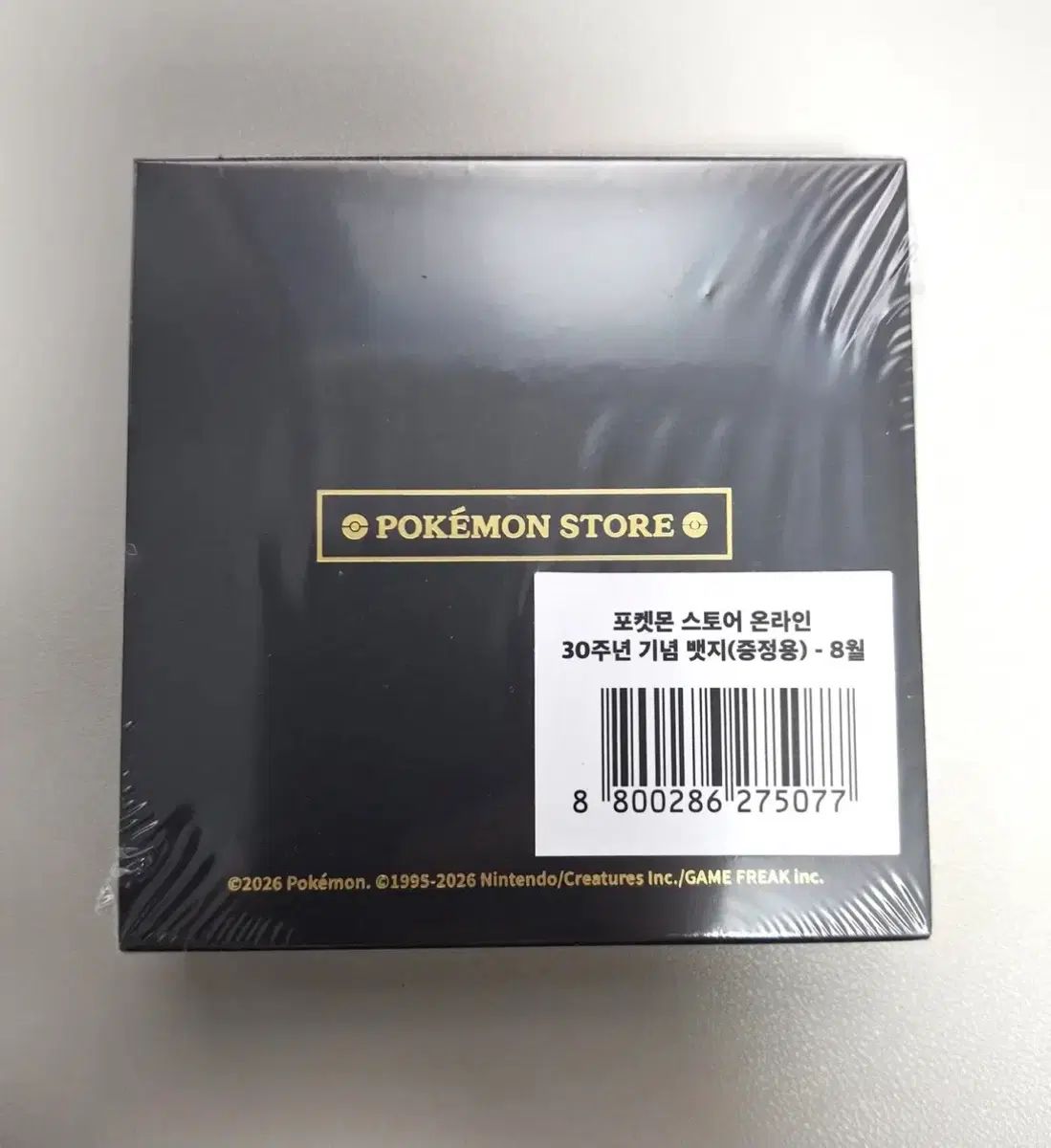 ポケットモンスター STORE 30周年 記念 バッジ 8月