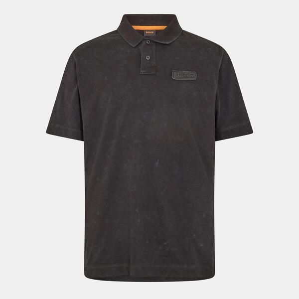 ボス メンズ トップス ポロシャツ スリムフィット Boss Menslim Fit Polo Shirt Stylish Design Black ブラック