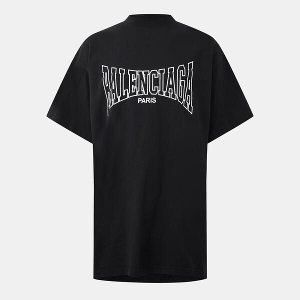 バレンシアガ メンズ トップス Tシャツ Balenciaga Boxing Tee Black ブラック