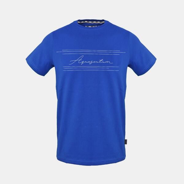 アクアスキュータム メンズ トップス Tシャツ Aquascutum T Sn99 Sky