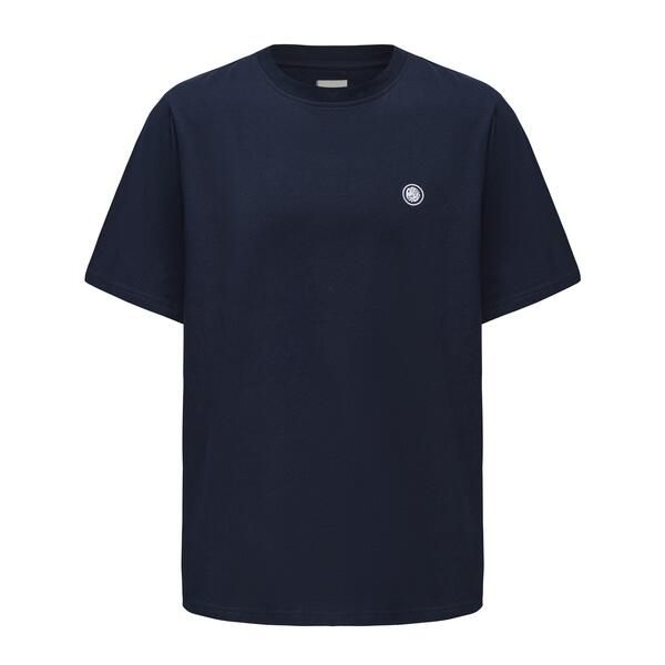 プレティグリーン メンズ トップス Tシャツ ロゴ Pretty Green Smallogo Tee Mens Navy ネイビー