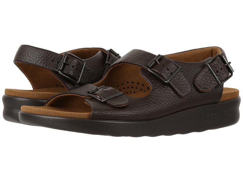 サス メンズ シューズ サンダル Sas Bravo Adjustable Comfort Sandal Brown ブラウン