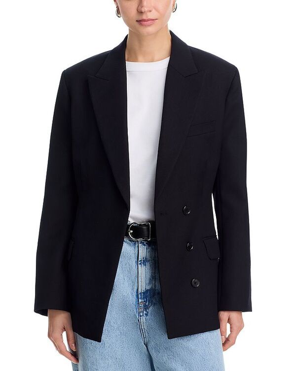 アニービン レディース アウター ジャケット・ブルゾン ブレザー Anine Bing Aretha Peak Lapel Blazer Black ブラック 60,390円