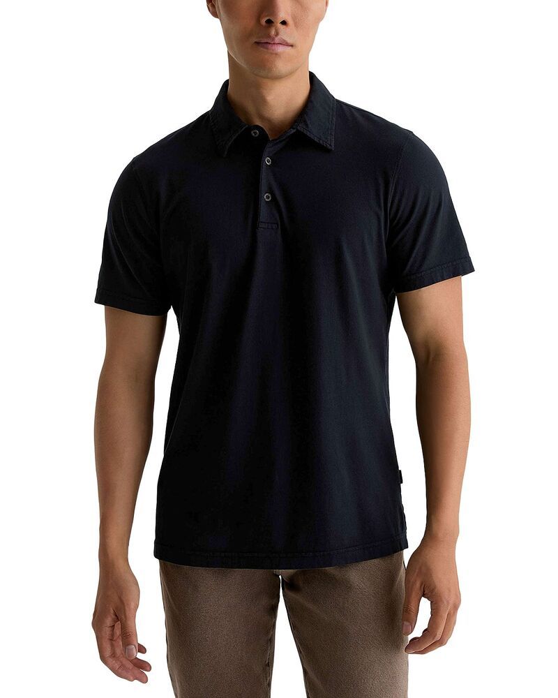 エージー メンズ トップス ポロシャツ AG Classic Polo Shirtrue Black ブラック