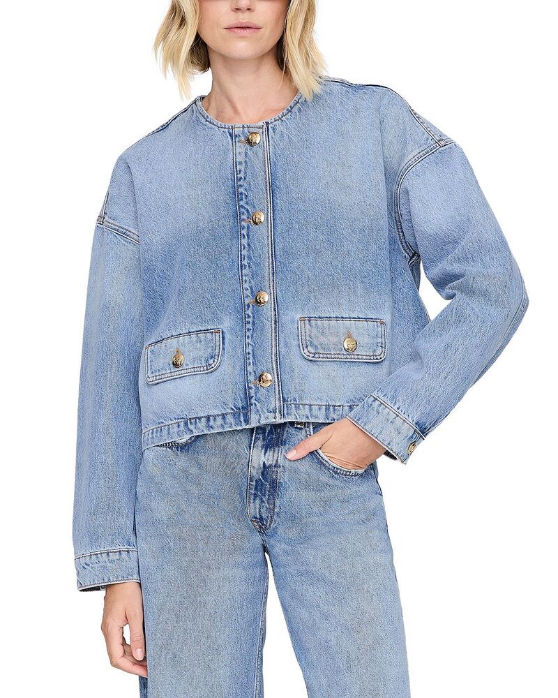 アニービン レディース アウター ジャケット・ブルゾン Anine Bing Blanche Jacket Washed Blue ブルー 42,120円