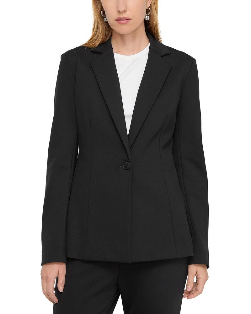 ラファイエットワンフォーエイト レディース アウター ジャケット・ブルゾン ブレザー Lafayette 148 New York Notch Lapel Blazer Black ブラック