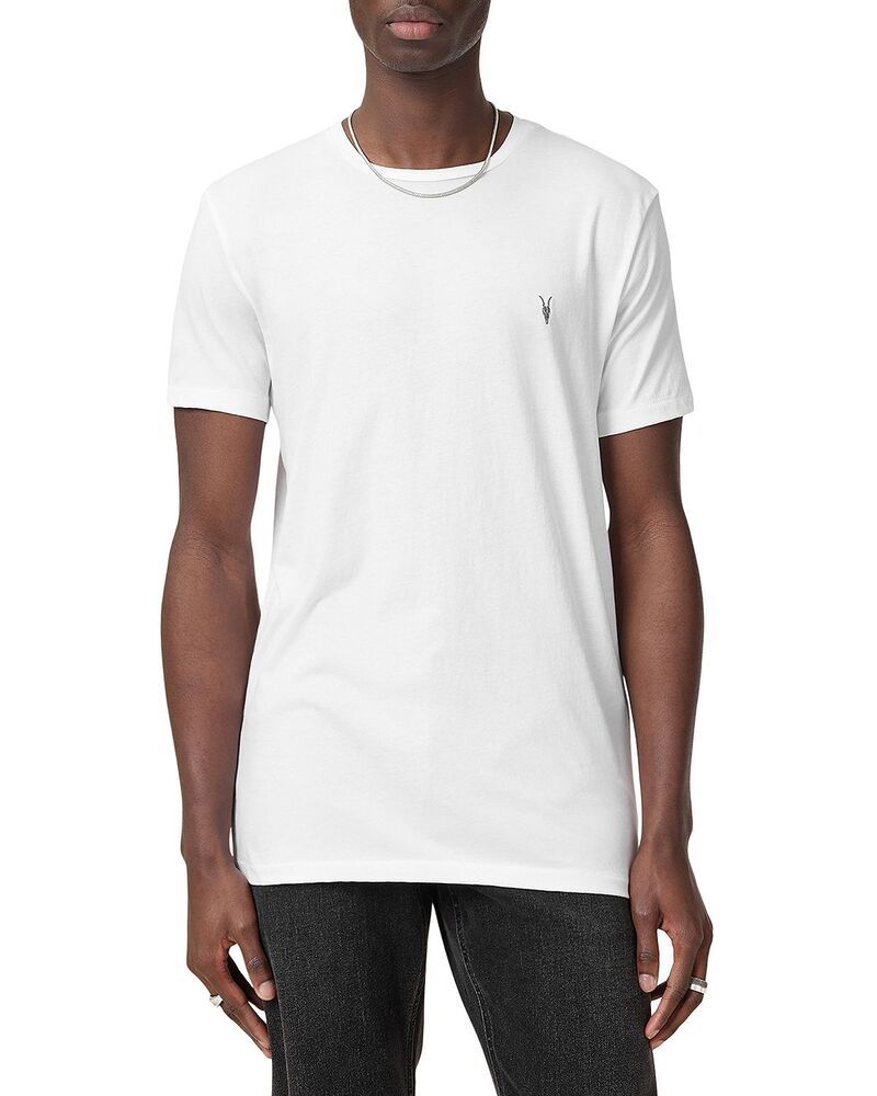 オールセインツ メンズ トップス Tシャツ ALLSAINTS Tonic Tee Optic White ホワイト