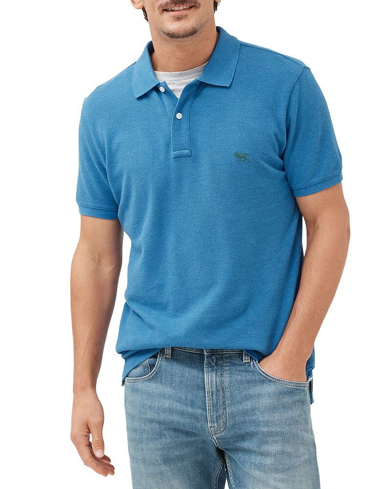 ロッドアンドグン メンズ トップス ポロシャツ スリムフィット Rodd Gunn The Gunn Slim Fit Polo Shirt Lapis 18,600円