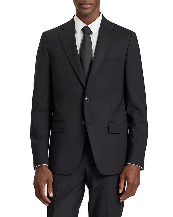 テッドベーカー レディース アウター ジャケット・ブルゾン ジャケット Ted Baker Wright Bengaline Modern Fit Suit Jacket Black ブラックジャンパー・ブルゾン
