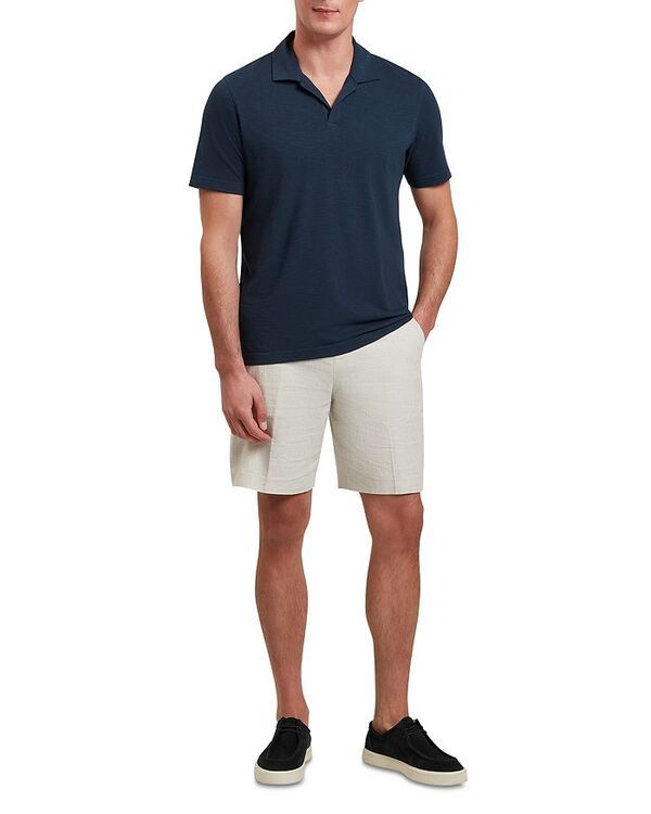 テッドベーカー メンズ トップス ポロシャツ Ted Baker Anito Short Sleeve Open Neck Polo Navy ネイビー