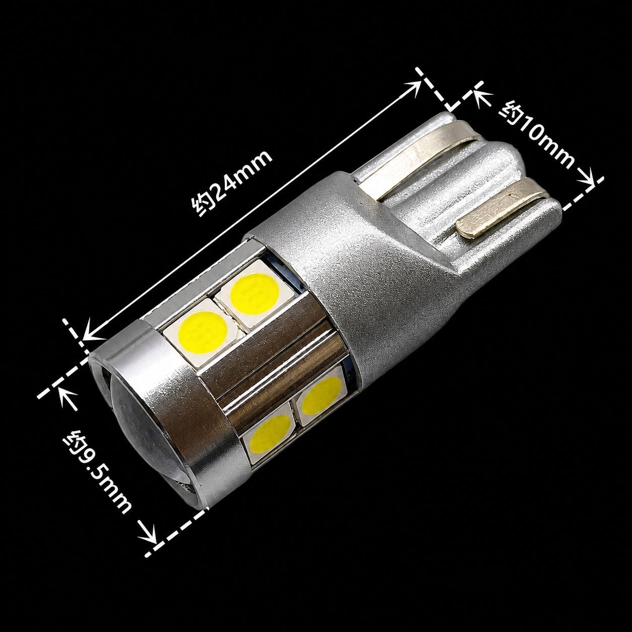 マツダ カペラ S62.5～H6.7 GD系 高品質 高輝度 T10 LED ナンバー灯