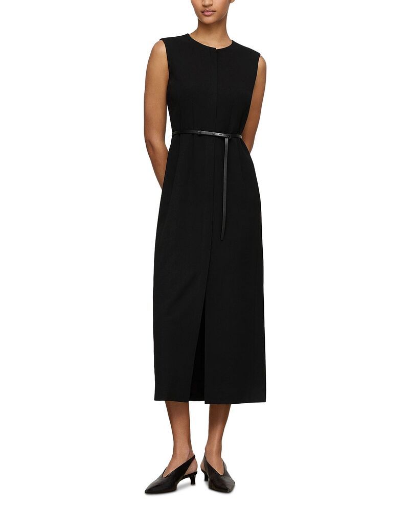 ラファイエットワンフォーエイト レディース トップス ワンピース ミディ ノースリーブ Lafayette 148 New York Sleeveless Midi Dress Black ブラック 85,140円