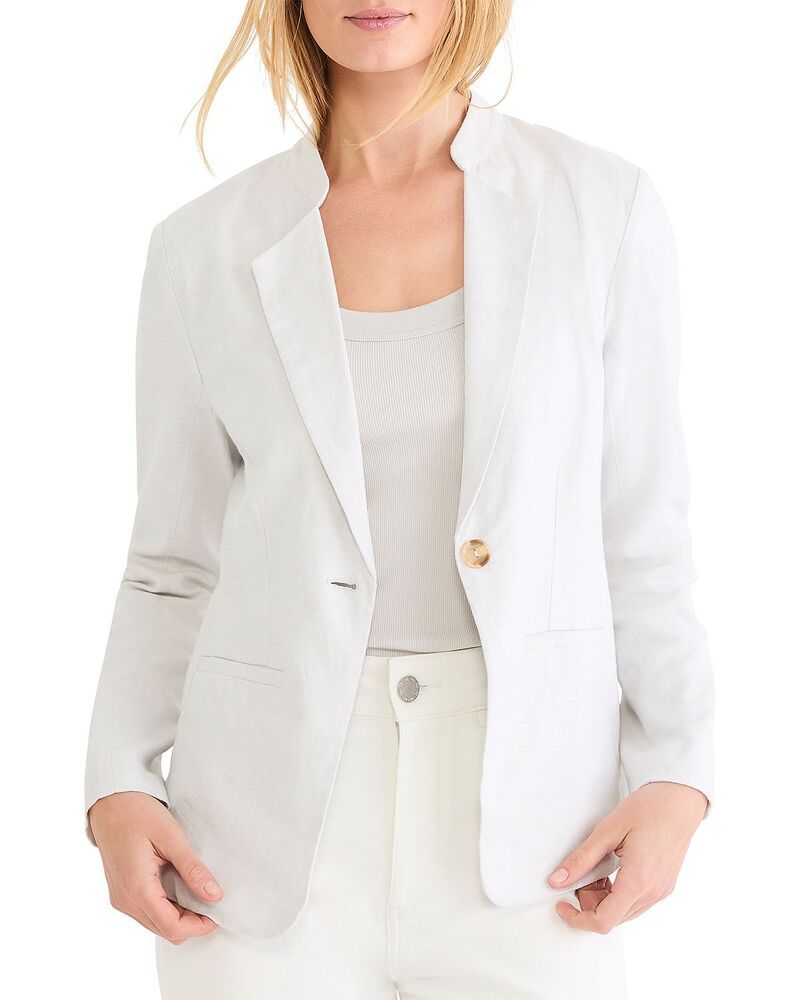 ニックプラスゾーイ レディース アウター ジャケット・ブルゾン ブレザー NICZOE Stretch Eva Blazer Silver Wisp シルバー