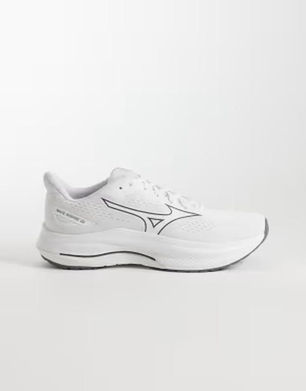 ミズノ メンズ シューズ スニーカー Mizuno Wave Inspire 22 running sneakers WHITE ホワイト