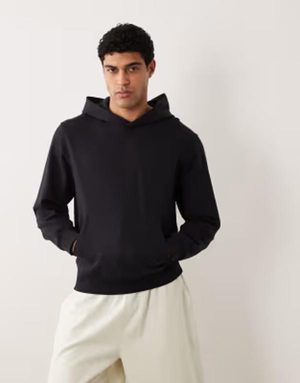 マンゴ レディース アウター パーカー・スウェット レギュラーフィット コットン Mango 100 cotton regular fit hoodie NAVY ネイビー 17,985円