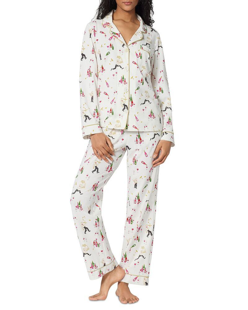 ベッドヘッドパジャマ レディース アウター パーカー・スウェット ジャージー BedHead Pajamas Minuetoile Long Sleeve Classic Stretch Jersey