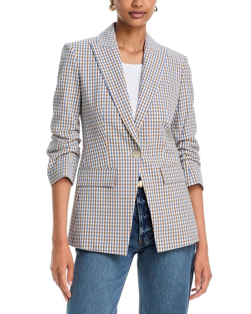 ヴェロニカ ベアード レディース アウター ジャケット・ブルゾン Veronica Beard Clayton Plaidickey Jacket Acorn Multi マルチカラー