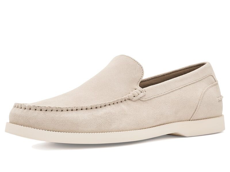 コールハーン メンズ シューズ スリッポン・ローファー Cole Haan American Classics Hampton Penny Loafers Angora SuedeIvory アイボリ