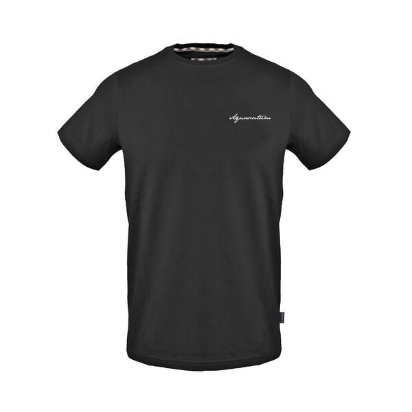 アクアスキュータム メンズ トップス Tシャツ Aquascutumens TShirt Black ブラック 7,441円