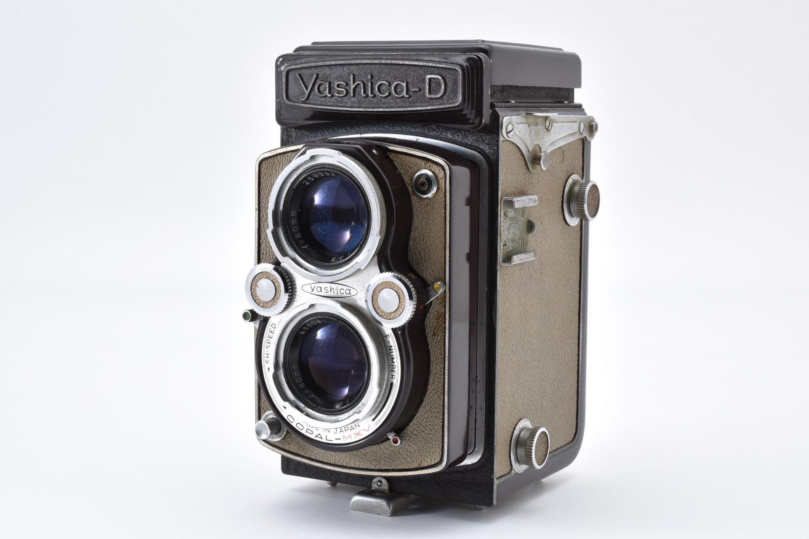 ★美品★ヤシカ YASHICA-D 80mm f3.5 二眼レフ #2202