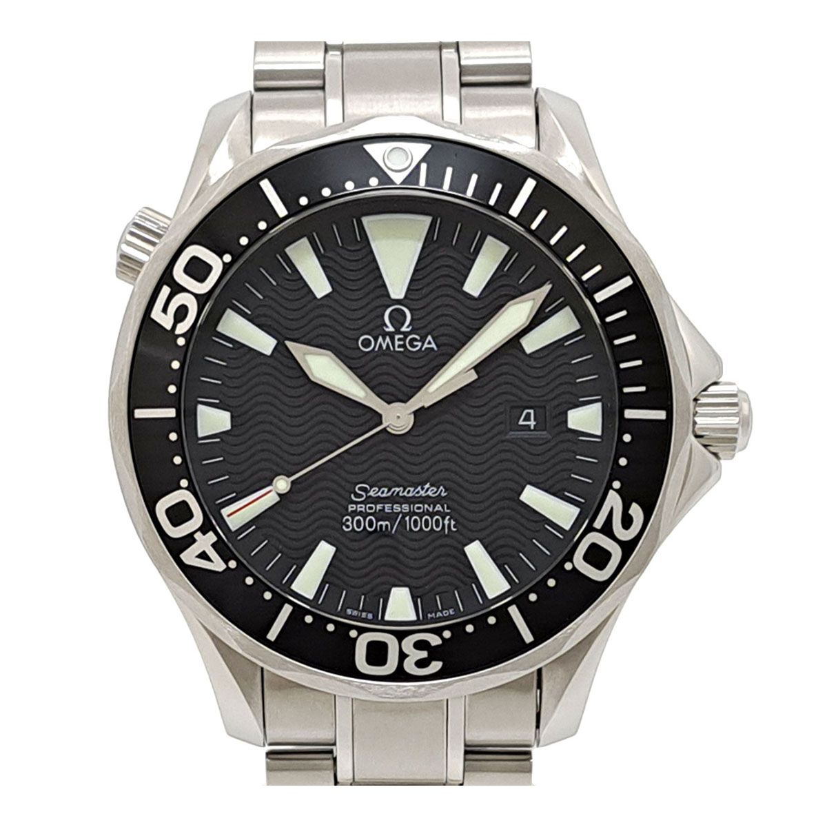 オメガ シーマスター プロフェッショナル 2264.50 クオーツ ステンレススティール メンズ OMEGA【中古】 【時計】